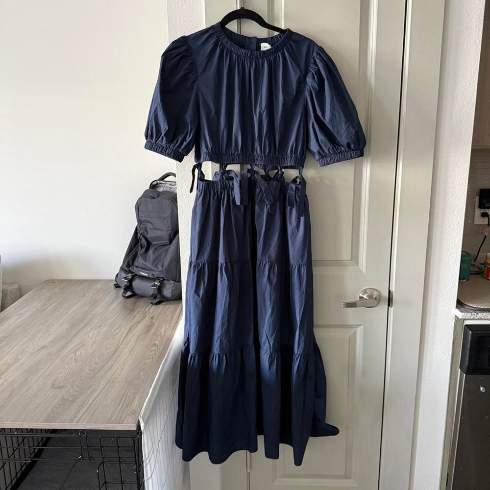 Aureum navy blue dress
